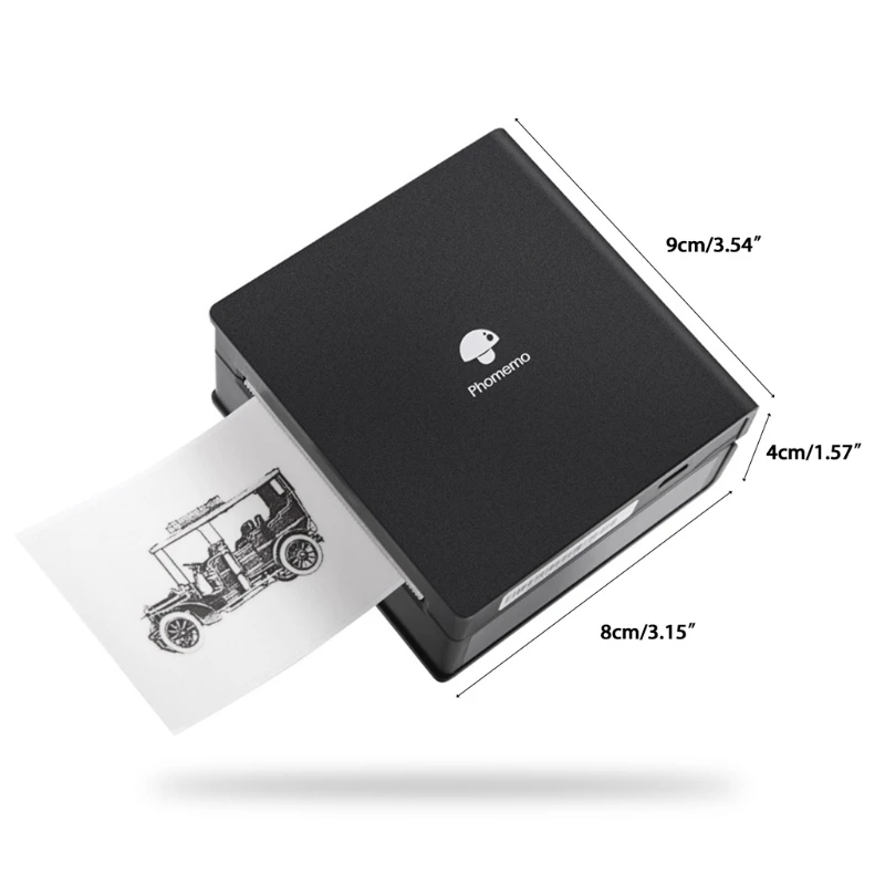 Thermal Label Printer for 2.24in Printer Paper BT Version 200DPI Compatible with Windows MacOS phone Systems
Thermal Label Printer for 2.24in Printer Paper BT Version 200DPI Compatible with Windows MacOS phone Systems