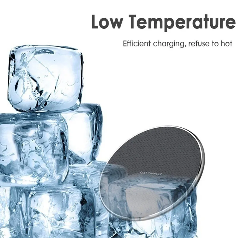 K8 Wireless Charger Pad 10W High Power Low Temperature Non-slip Silicone Chassis Fast Charging Dock Stand Phone Accessories
K8 Wireless Charger Pad 10W High Power Low Temperature Non-slip Silicone Chassis Fast Charging Dock Stand Phone Accessories