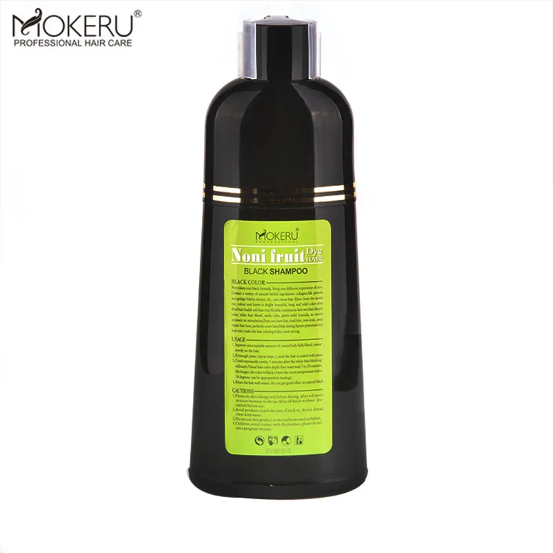 500ml Mokeru Natural Noni Fruit Essence Hair Color Shampoo Black Hair Dye Shampoo For White Grey Hair Dye
500ml Mokeru Natural Noni Fruit Essence Hair Color Shampoo Black Hair Dye Shampoo For White Grey Hair Dye