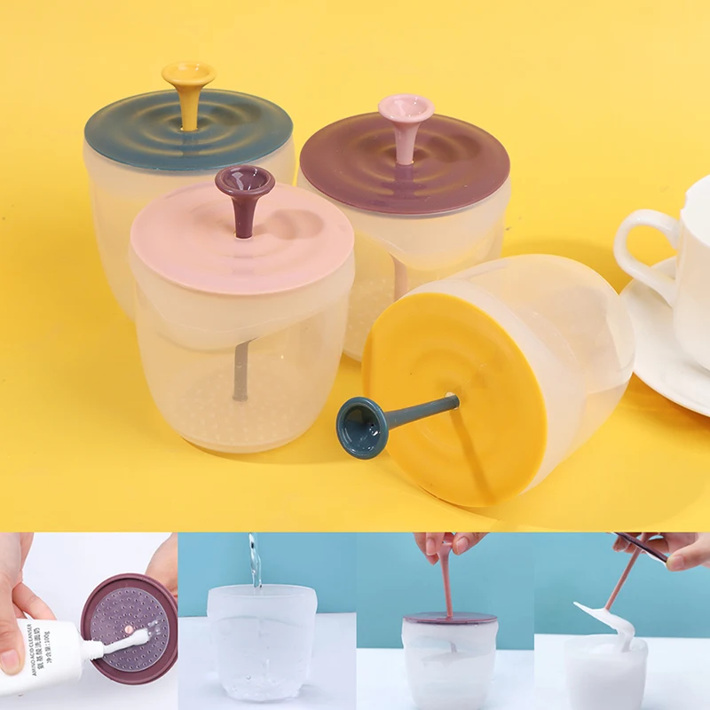 Simple Face Cleanser Shower Bath Shampoo Foam Maker Bubble Foamer Device Cleansing Cream Foaming Clean Tool
Simple Face Cleanser Shower Bath Shampoo Foam Maker Bubble Foamer Device Cleansing Cream Foaming Clean Tool