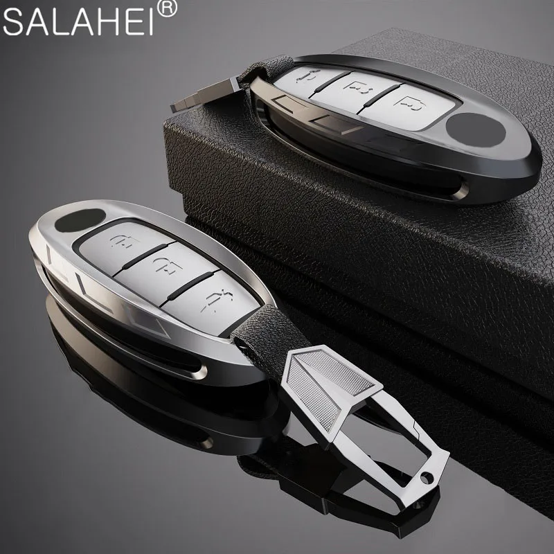 Zinc Alloy Car Key Case Protection For Nissan Qashqai Skyline Alissa Tidda Livida X-Trail T31 T32 March Juke Pathfinder Note GTR
Zinc Alloy Car Key Case Protection For Nissan Qashqai Skyline Alissa Tidda Livida X-Trail T31 T32 March Juke Pathfinder Note GTR