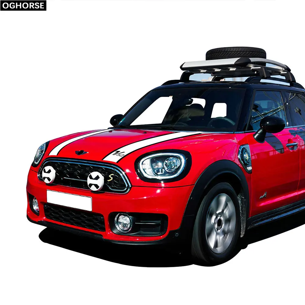 Car Styling Bonnet Stripes Hood Decor Engine Rear V52 Decals Stickers for for MINI Cooper SE Countryman F60 All4 2017 2018 2020
Car Styling Bonnet Stripes Hood Decor Engine Rear V52 Decals Stickers for for MINI Cooper SE Countryman F60 All4 2017 2018 2020