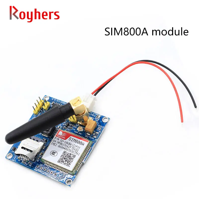 SIM800A макетная плата GPRS SMS A6 модуль GSM Беспроводная передача данных STM32 заменить