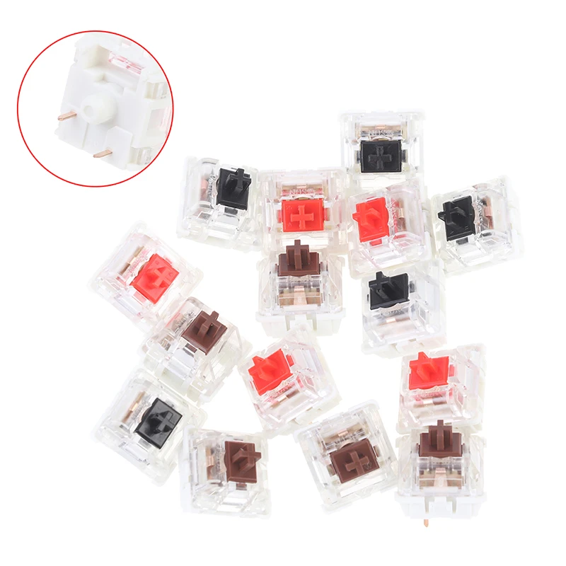 10 шт./лот клавиатура axis 3pin SMD переключатель для механической клавиатуры Gateron GK61GK64
10 шт./лот клавиатура axis 3pin SMD переключатель для механической клавиатуры Gateron GK61GK64