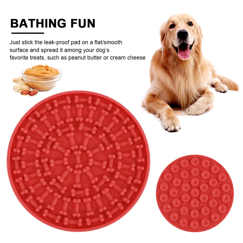 2021 Hot Selling Dog Dispensing Mat Silicone Bowls Dog Lick Mat Grooming and Dog Training Pet Supplies Lick Mat for Pet Bathing
2021 Hot Selling Dog Dispensing Mat Silicone Bowls Dog Lick Mat Grooming and Dog Training Pet Supplies Lick Mat for Pet Bathing