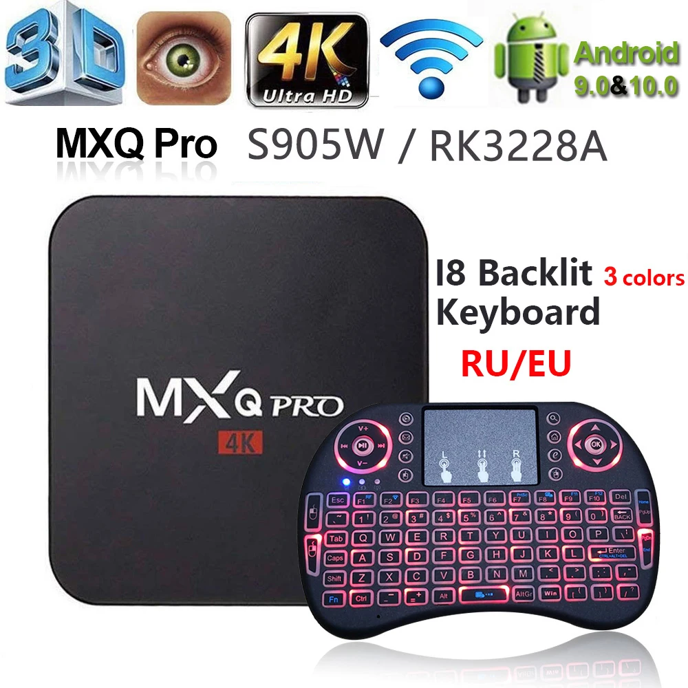 4K TV Box Android 10 RK3228 Amlogic S905W 2G 16G HD 3D 2.4G WIFI TVBox Google Play Youtub Media Player Set Top Box
4K TV Box Android 10 RK3228 Amlogic S905W 2G 16G HD 3D 2.4G WIFI TVBox Google Play Youtub Media Player Set Top Box