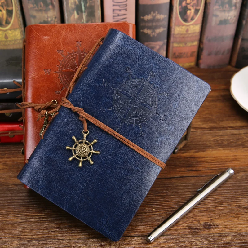 2021Spiral Notebook Diary Notepad Vintage Pirate Anchors PU Leather Note Book Replaceable Stationery Gift Traveler Journal A5 A6
2021Spiral Notebook Diary Notepad Vintage Pirate Anchors PU Leather Note Book Replaceable Stationery Gift Traveler Journal A5 A6