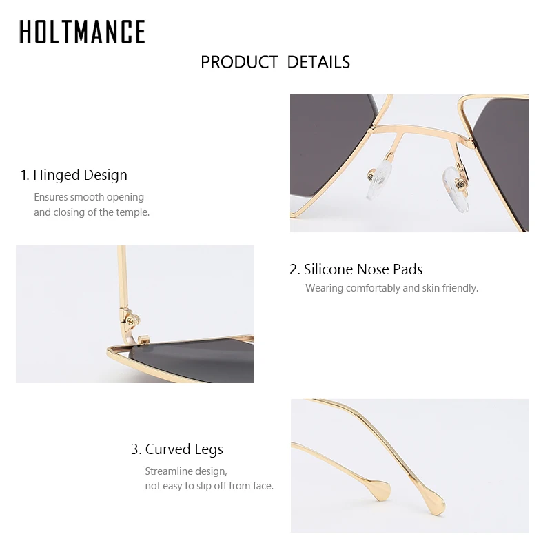 New Stylish Small Triangle Sunglasses Women Punk Style Hollowed Out Design Metal Frame Men Ocean Color Clear Eyewear Cool Shades
New Stylish Small Triangle Sunglasses Women Punk Style Hollowed Out Design Metal Frame Men Ocean Color Clear Eyewear Cool Shades