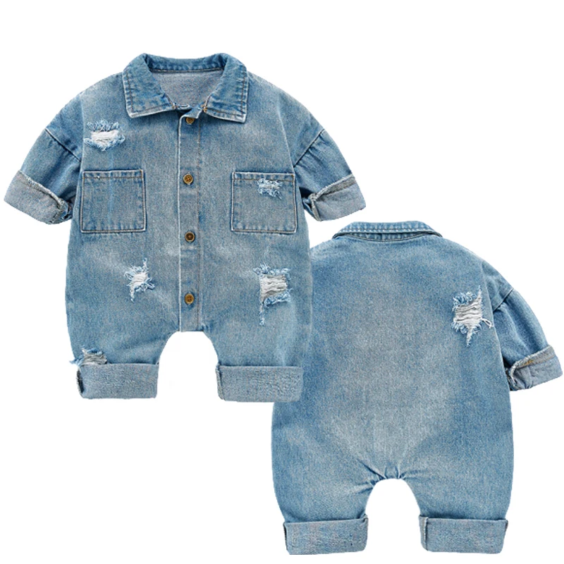 Newborn Baby Denim Baby Girl Clothes Outfits Baby Boys Rompers Kid Cotton Flexible Hole Denim Costume Girls Infant Jumpsuit
Newborn Baby Denim Baby Girl Clothes Outfits Baby Boys Rompers Kid Cotton Flexible Hole Denim Costume Girls Infant Jumpsuit