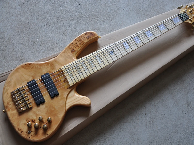 6 Strings Maple Fingerboard Natural wood Electric Bass Guitar with Golden Hardware,Tree pattern,Offer Customized
6 Strings Maple Fingerboard Natural wood Electric Bass Guitar with Golden Hardware,Tree pattern,Offer Customized