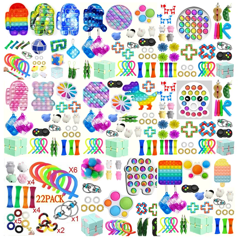 Push Bubble Fidget Toy Dinosaur Anti Stress Set Strings Relief Adults Children Sensory Squish Antistress Relief AntiStress Toys
Push Bubble Fidget Toy Dinosaur Anti Stress Set Strings Relief Adults Children Sensory Squish Antistress Relief AntiStress Toys