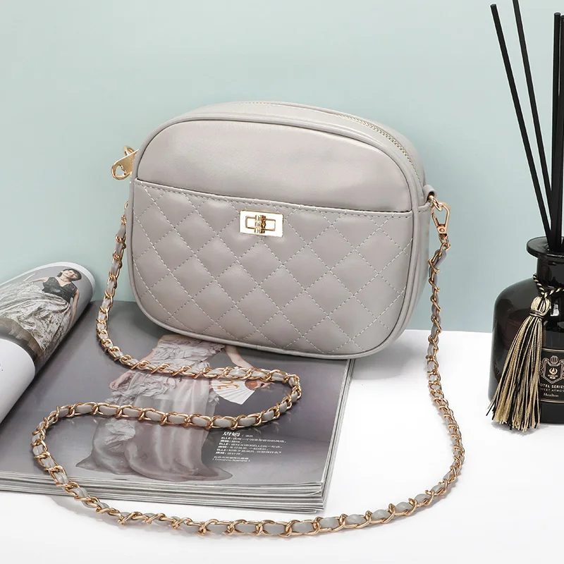 New Fashion Women Shoulder Bag PU Leather Ladies Handbags Chain Strap Crossbody Women Messenger Bags
New Fashion Women Shoulder Bag PU Leather Ladies Handbags Chain Strap Crossbody Women Messenger Bags