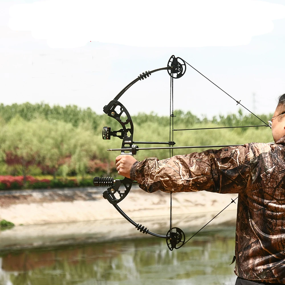 30-60 Lb Compound Bow Right-hand Adjustable Bow Set, Used For Shooting Fishing Targets, Outdoor Practice Archery Hunting
30-60 Lb Compound Bow Right-hand Adjustable Bow Set, Used For Shooting Fishing Targets, Outdoor Practice Archery Hunting