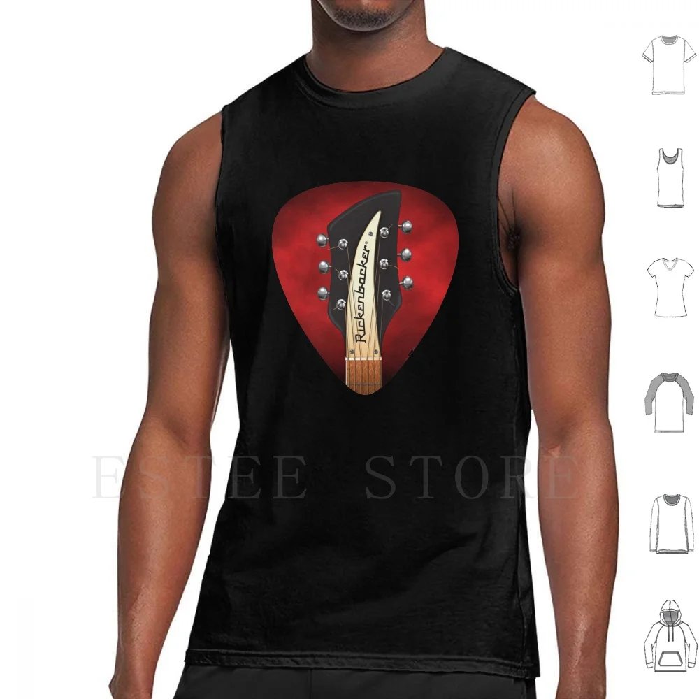 Guitar Headstock Pick Art-360 Tank Tops Vest Sleeveless Guitar Headstock Tuning String Music Neck Country Indie Alternative 
Guitar Headstock Pick Art-360 Tank Tops Vest Sleeveless Guitar Headstock Tuning String Music Neck Country Indie Alternative