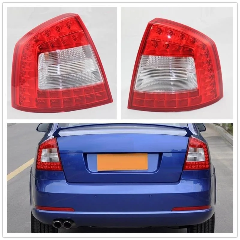 Светодиодный светильник для SKODA Octavia A6 RS 2009 2010 2011 2012 2013 автомобильный Стайлинг