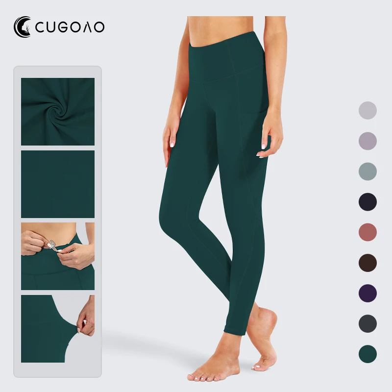 CUGOAO 2021 New Female Yoga Leggings Soft High Waist Women Sports Pants Tight Gym Running Clothing Outside Sportswear
CUGOAO 2021 New Female Yoga Leggings Soft High Waist Women Sports Pants Tight Gym Running Clothing Outside Sportswear