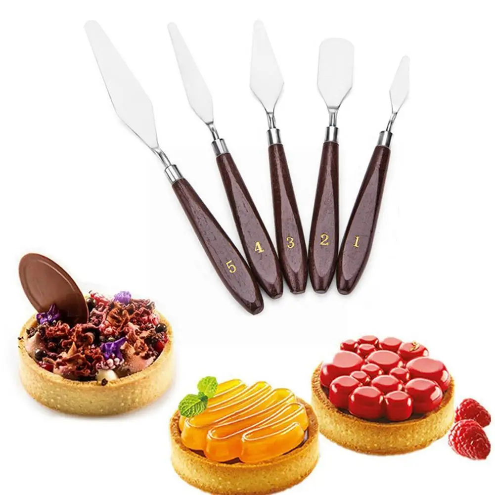 5 Pcs / Set Steel Spatula Baking Pastry Fondant Scraper Painting Cream Shovel Oil Mixing E5w1
5 Pcs / Set Steel Spatula Baking Pastry Fondant Scraper Painting Cream Shovel Oil Mixing E5w1
