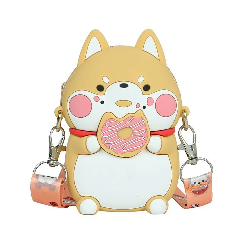 Cartoon Shiba Inu Silicone Mini Coin Purse Children Small Messenger Bag Girl Shoulder Bag
Cartoon Shiba Inu Silicone Mini Coin Purse Children Small Messenger Bag Girl Shoulder Bag