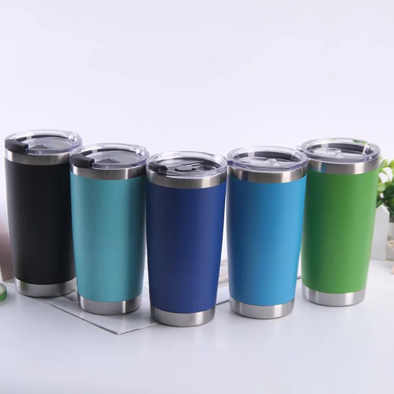 20oz Tumbler Travel Car Mug Double Wall Cold or Hot Beer Coffee Cup Vacuum Flasks Insulated Stainless Steel Thermos Water Bottle
20oz Tumbler Travel Car Mug Double Wall Cold or Hot Beer Coffee Cup Vacuum Flasks Insulated Stainless Steel Thermos Water Bottle