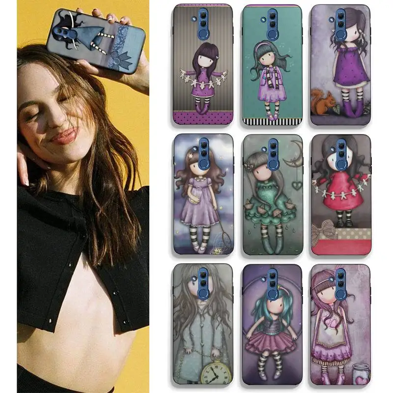 Cartoon Lovely Santoros Gorjusse Phone Case For Huawei P30 Pro Lite P Smart 2020 P40 Pro Nova 5i 6SE P20 Lite Black Cover 
Cartoon Lovely Santoros Gorjusse Phone Case For Huawei P30 Pro Lite P Smart 2020 P40 Pro Nova 5i 6SE P20 Lite Black Cover