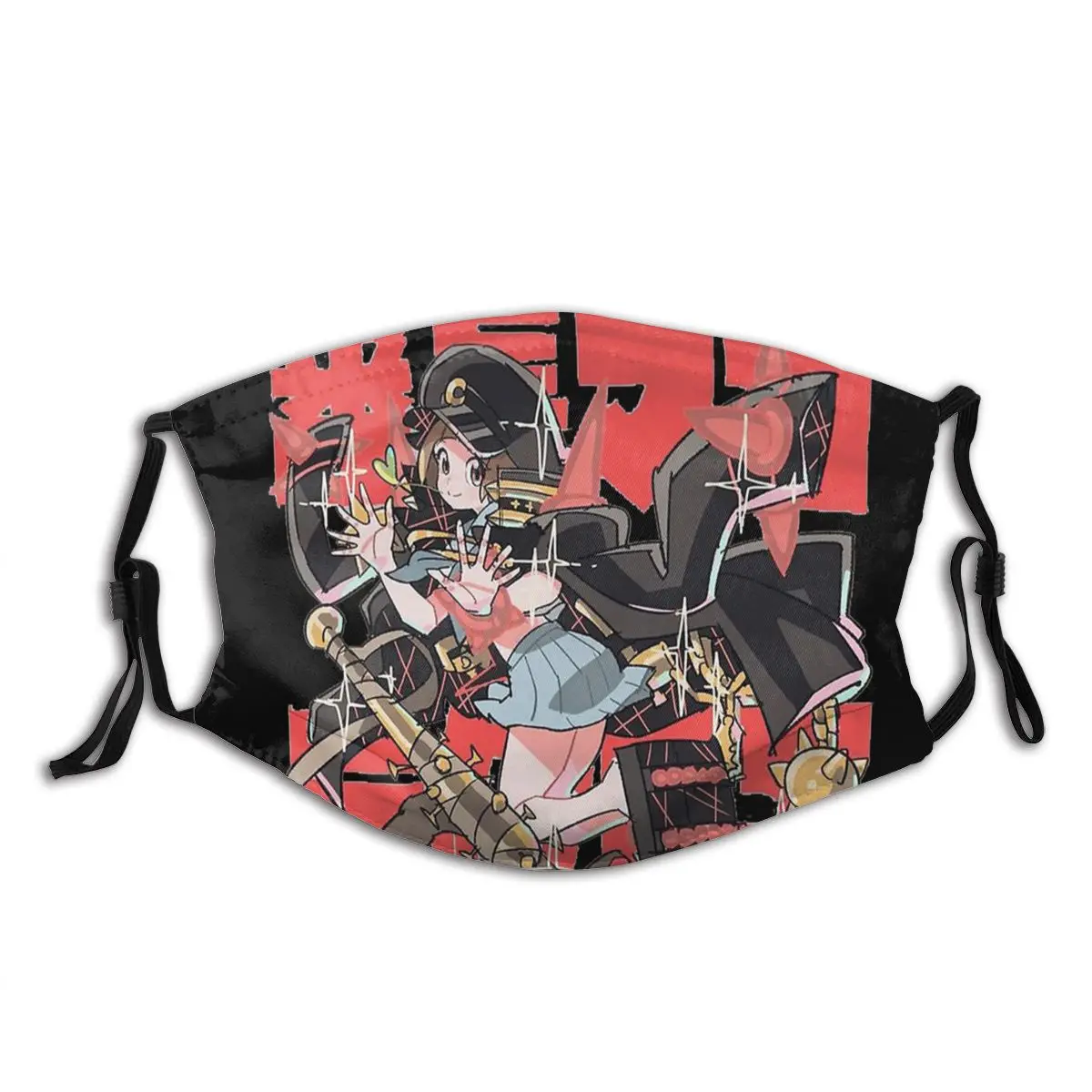 Kill La Kill Japanese Senketsu Kamui Anime Reusable Mouth Face Mask Windproof Dust Proof with Filters Polyester Protection
Kill La Kill Japanese Senketsu Kamui Anime Reusable Mouth Face Mask Windproof Dust Proof with Filters Polyester Protection