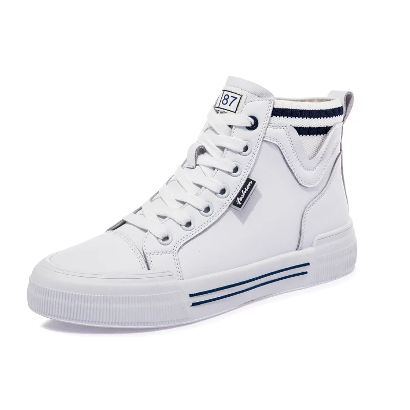 Genuine Leather White Sneakers Women Ankle High Top Casual Shoes Women Vulcanized Shoes Ladies Sport Running Sneakers Leisure
Genuine Leather White Sneakers Women Ankle High Top Casual Shoes Women Vulcanized Shoes Ladies Sport Running Sneakers Leisure