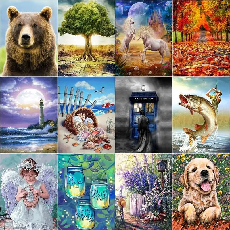 CHENISTORY 5D DIY Diamond Painting Figure Landscape Animal Full Drill Square Picture Of Rhinestone Diamond Embroidery Handmade D
CHENISTORY 5D DIY Diamond Painting Figure Landscape Animal Full Drill Square Picture Of Rhinestone Diamond Embroidery Handmade D