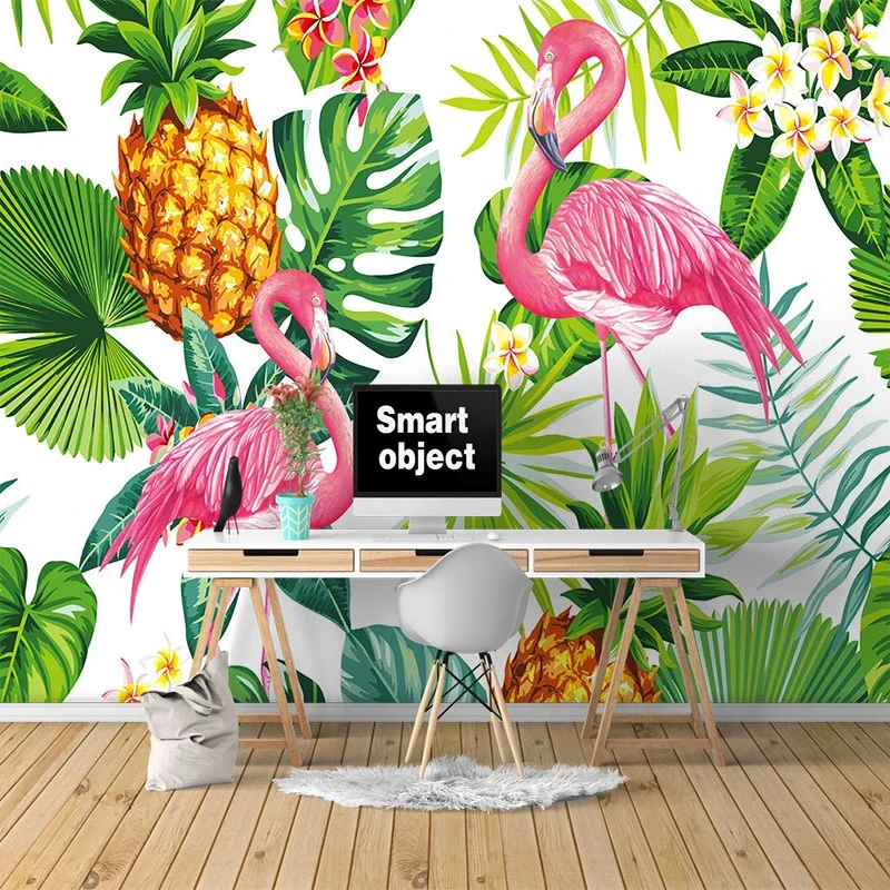Custom Mural Home Decor Green Banana Leaf Pineapple Flamingo Photo Wallpaper Living Room Hotel Bedroom Decoration Wall Painting
Custom Mural Home Decor Green Banana Leaf Pineapple Flamingo Photo Wallpaper Living Room Hotel Bedroom Decoration Wall Painting