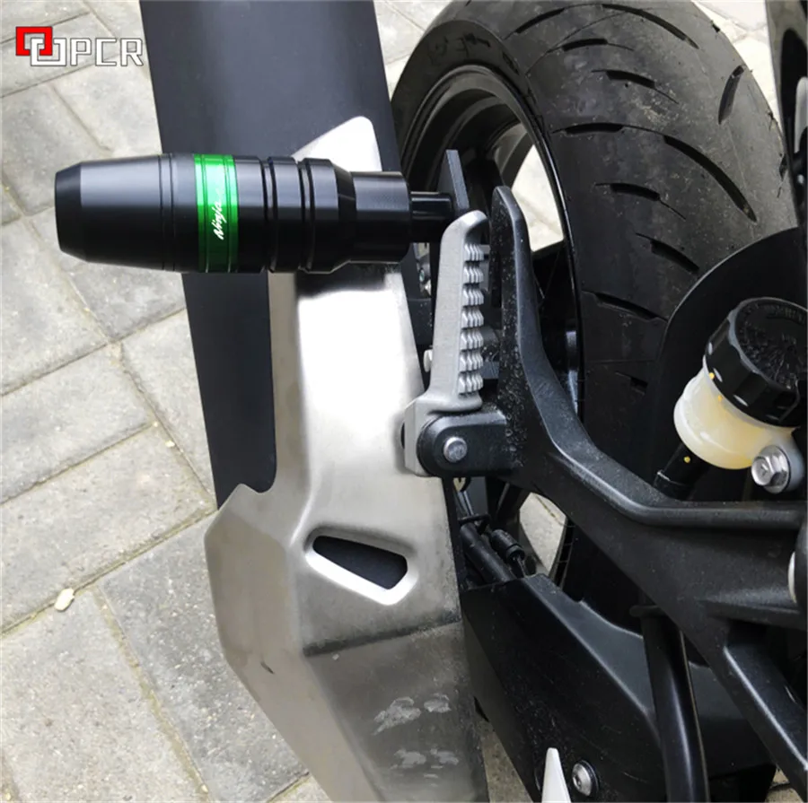 Запчасти для мотоциклов ползунок выхлопных газов защита от ударов KAWASAKI NINJA 400