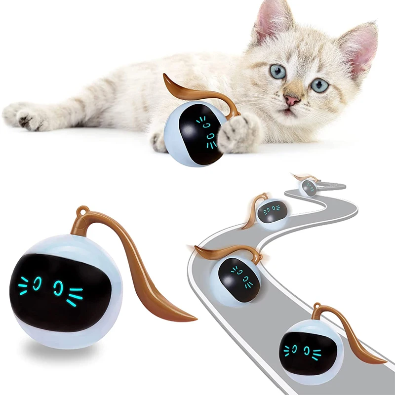 Игрушка для кошек, умные интерактивные игрушки для домашних животных, Красочный светодиодный самовращающийся шар, аксессуары для кошек, USB ...
Игрушка для кошек, умные интерактивные игрушки для домашних животных, Красочный светодиодный самовращающийся шар, аксессуары для кошек, USB ...