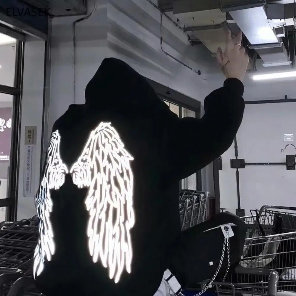 Reflective Hoodies Streetwear Tops Gothic Oversize Y2K Hoodie Harajuku Womens Men Cool Couple High Street Hooded Sweatshirts
Reflective Hoodies Streetwear Tops Gothic Oversize Y2K Hoodie Harajuku Womens Men Cool Couple High Street Hooded Sweatshirts