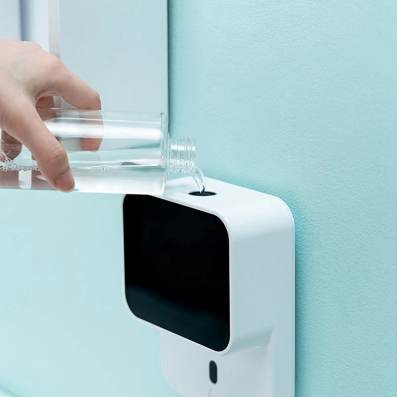 2PcsWall Mounted Automatic Foam Soap Dispenser LED Display Automatic Induction Foaming Hand Washer Infrared Smart Sensor 
2PcsWall Mounted Automatic Foam Soap Dispenser LED Display Automatic Induction Foaming Hand Washer Infrared Smart Sensor