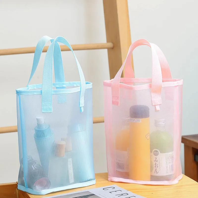 1Pc Women Mesh Cosmetic Bag Transparent Travel Organizer Female Necessary Portable Small Large Toiletry Bags Mesh Makeup Pouch
1Pc Women Mesh Cosmetic Bag Transparent Travel Organizer Female Necessary Portable Small Large Toiletry Bags Mesh Makeup Pouch