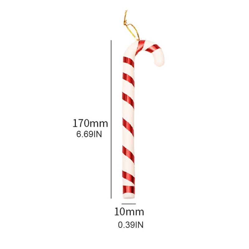 D0AC 6 Pcs Candy Christmas Cane Xmas Trees Pendant New Year Party Office Living Room Outdoor Garden Home Decorations Gifts
D0AC 6 Pcs Candy Christmas Cane Xmas Trees Pendant New Year Party Office Living Room Outdoor Garden Home Decorations Gifts