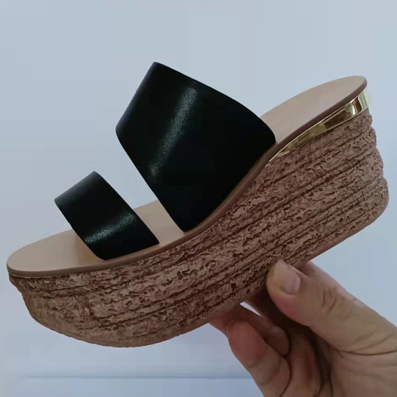 2021 Wedges high heel gladiator sandalias Platform Shoes Woman Sandals Slip On Slides Vocation Slippers vintage Shoes For Women
2021 Wedges high heel gladiator sandalias Platform Shoes Woman Sandals Slip On Slides Vocation Slippers vintage Shoes For Women