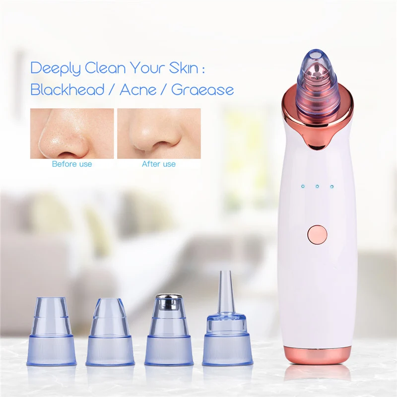 Black Spot Vacuum Cleaner Facial Pore Suction Blackhead Remover Extractor Nose Acne Cleaner Suction Black Spot Skin Care Tool
Black Spot Vacuum Cleaner Facial Pore Suction Blackhead Remover Extractor Nose Acne Cleaner Suction Black Spot Skin Care Tool