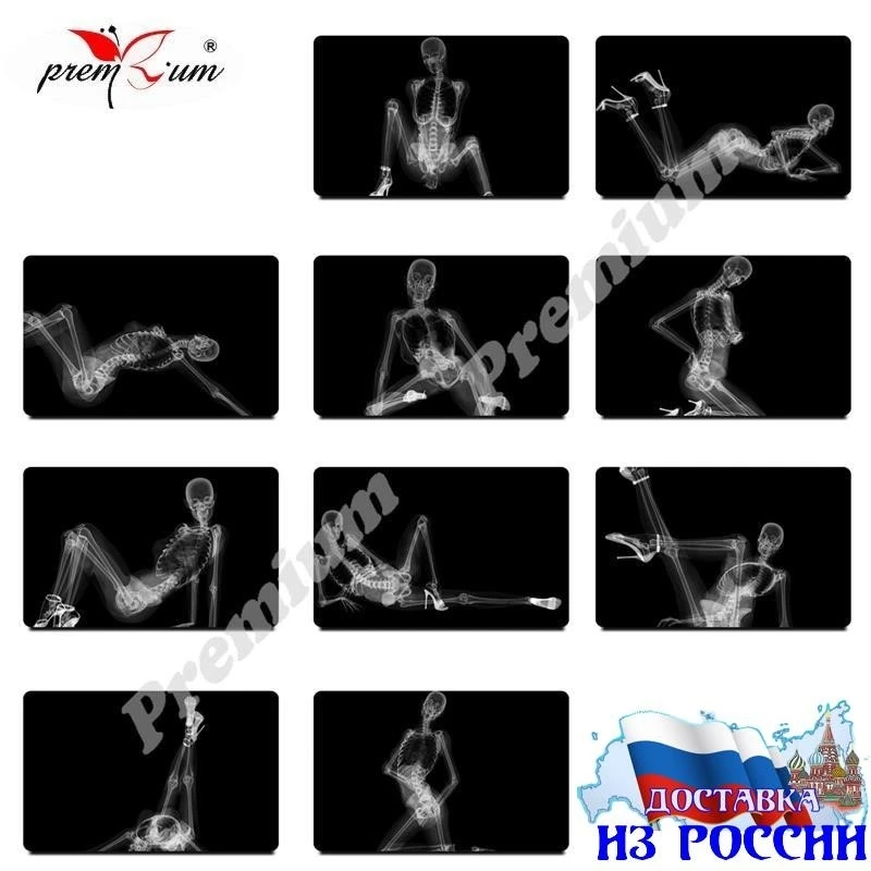 Фото Fridge magnet sex stiker Эротические фото через рентген Магнит на холодильник размером 54x86