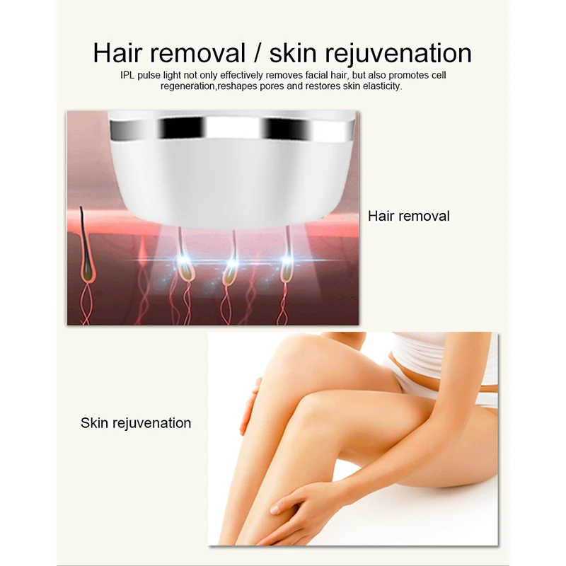 IPL Male and Female Permanent Hair Removal 999,900 Flashes Painless Hair Removal for Whole Body Use EU Plug
IPL Male and Female Permanent Hair Removal 999,900 Flashes Painless Hair Removal for Whole Body Use EU Plug