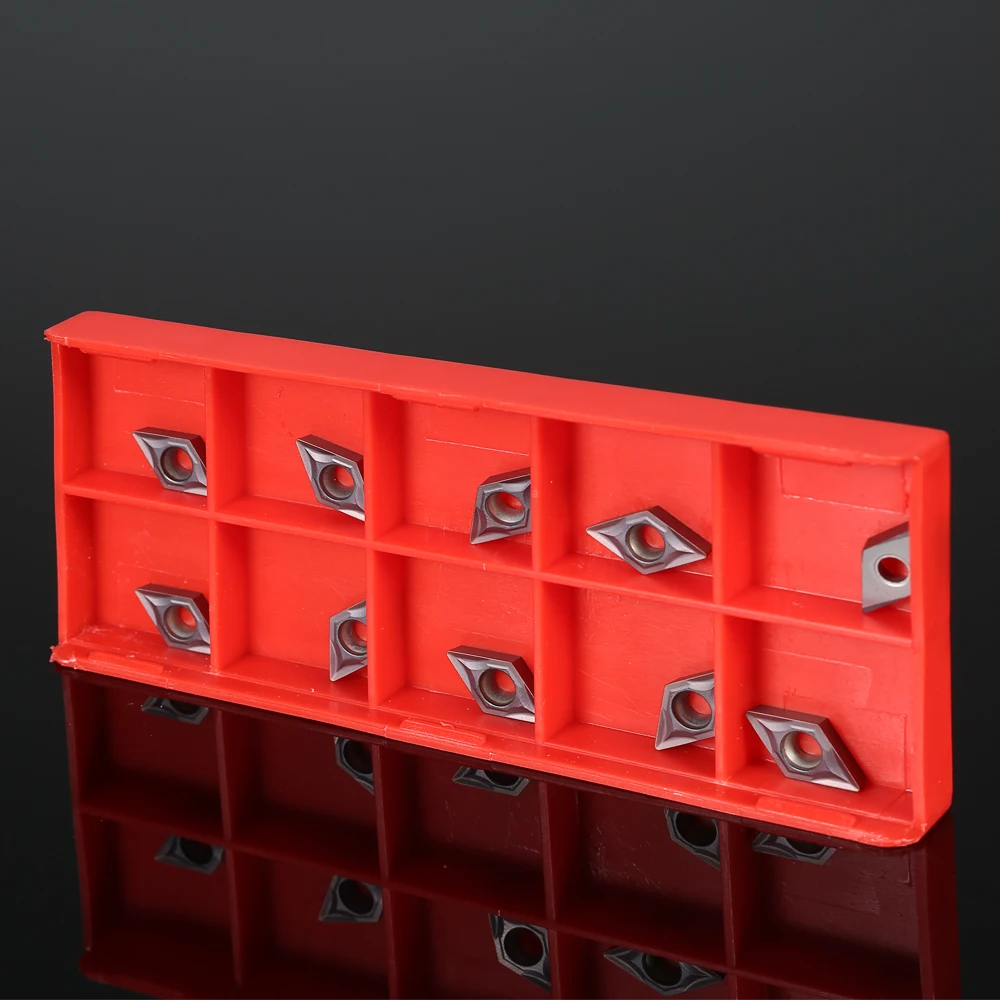 10pcs/box DCMT0702 YBC205 Carbide Inserts CNC Blades Set for Lathe Turning Boring Tool
10pcs/box DCMT0702 YBC205 Carbide Inserts CNC Blades Set for Lathe Turning Boring Tool