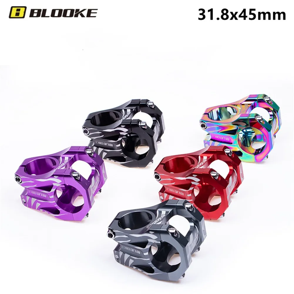 Bicycle Handlebar Stem Mountain MTB Road Bike CNC Short Riser 31.8 X 45mm Aluminum Alloy Cycling Parts Bicycle Accessories
Bicycle Handlebar Stem Mountain MTB Road Bike CNC Short Riser 31.8 X 45mm Aluminum Alloy Cycling Parts Bicycle Accessories