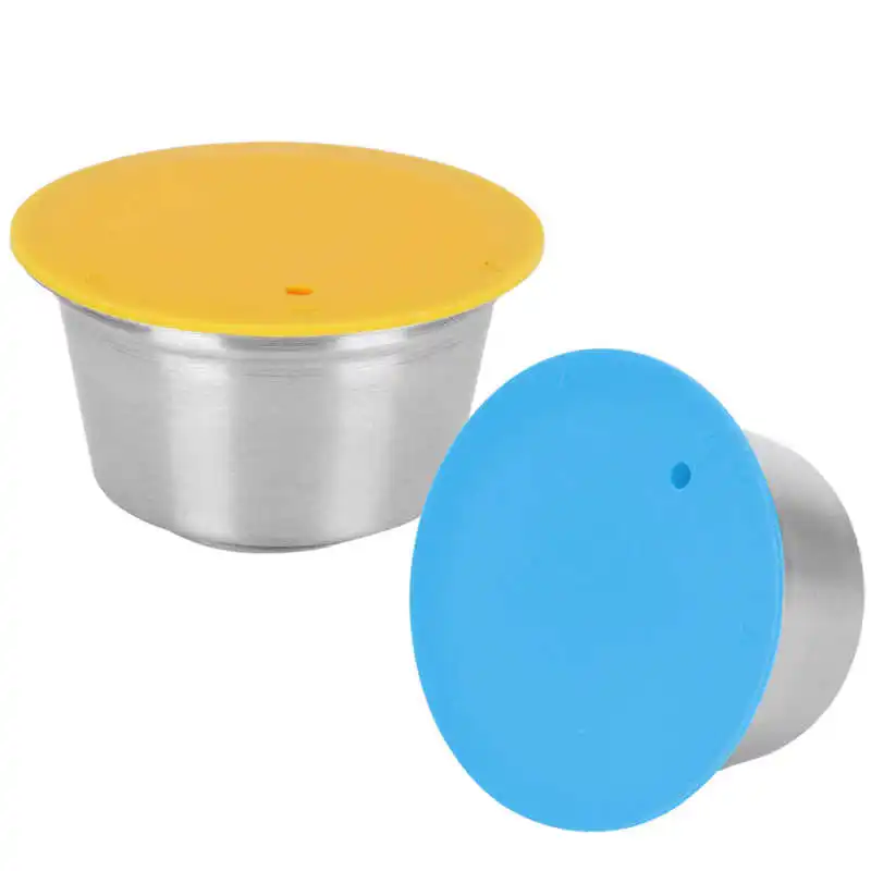 Coffee Capsule Stainless Steel Reusable Refillable Filter Cup for Coffee Maker Coffee Machine Supply
Coffee Capsule Stainless Steel Reusable Refillable Filter Cup for Coffee Maker Coffee Machine Supply