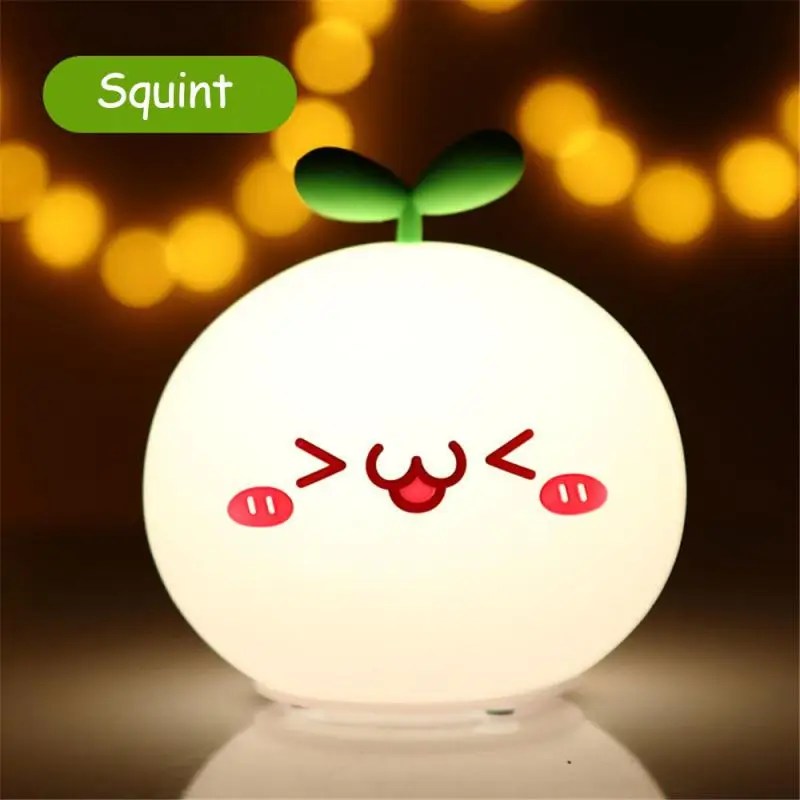Cartoon Silicone Night Light LED Colorful Night Lights Pat Light Sleeping Atmosphere LampTouch Sensor Bedroom Bedside Lamp
Cartoon Silicone Night Light LED Colorful Night Lights Pat Light Sleeping Atmosphere LampTouch Sensor Bedroom Bedside Lamp