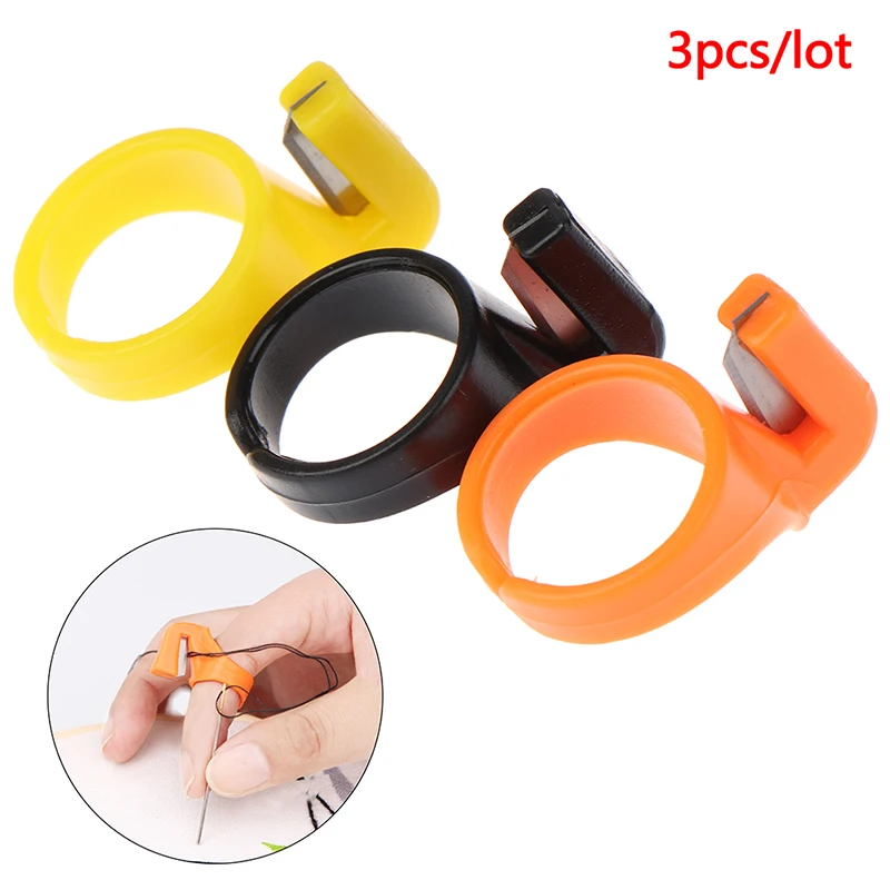 3PCS/Lot ABS Finger Knife Ring Sewing Thimble Thread Cutter Sewing Accessories Handcraft DIY Tool Gift high quality
3PCS/Lot ABS Finger Knife Ring Sewing Thimble Thread Cutter Sewing Accessories Handcraft DIY Tool Gift high quality