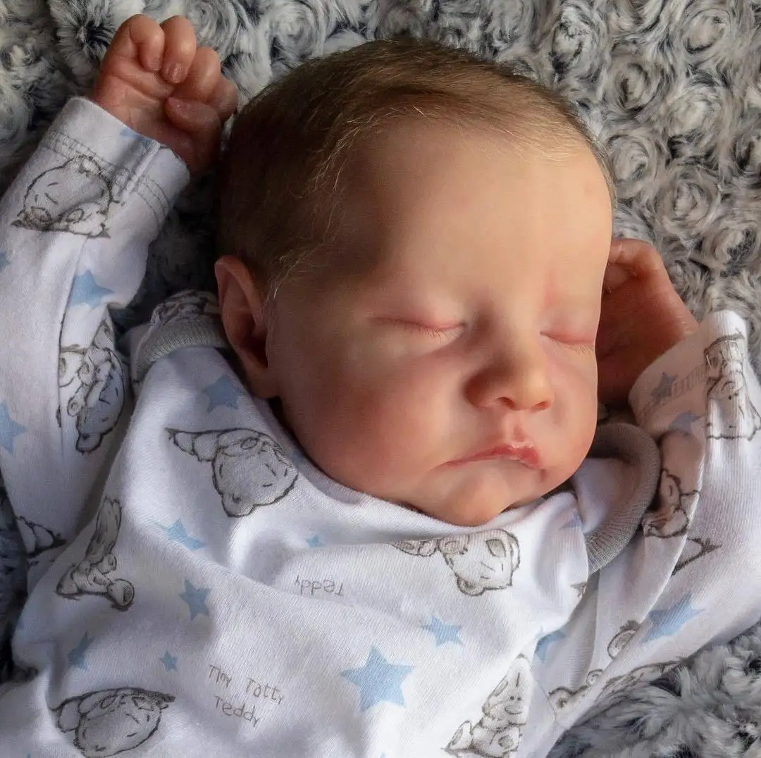 Bebe Reborn Doll 18 Inches Lifelike Newborn Reborn Baby Levi Vinyl Unpainted Unfinished Doll Parts DIY Blank Doll Kit
Bebe Reborn Doll 18 Inches Lifelike Newborn Reborn Baby Levi Vinyl Unpainted Unfinished Doll Parts DIY Blank Doll Kit