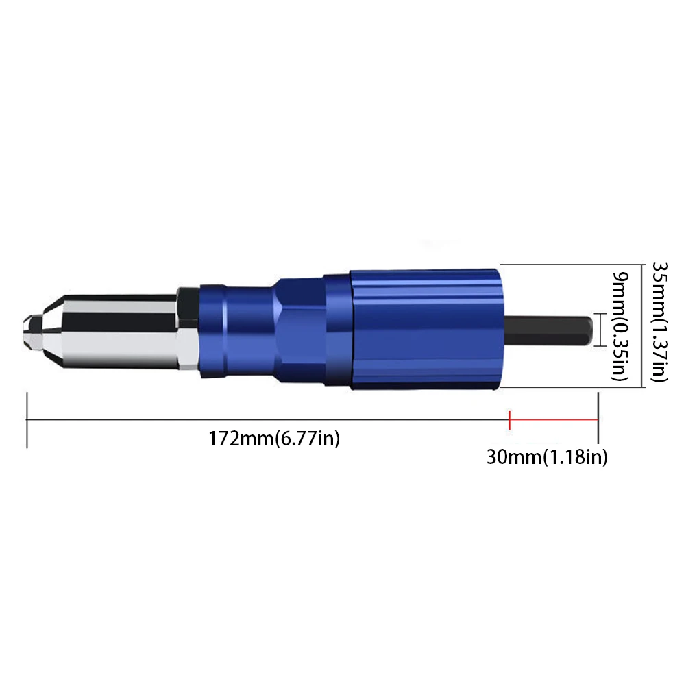 Electric Rivet Gun Tool Cordless Riveting Tool Kit Drill Adapter Pop Insert Nut Pull Adapter Power Machine Accessory Rivet Tool
Electric Rivet Gun Tool Cordless Riveting Tool Kit Drill Adapter Pop Insert Nut Pull Adapter Power Machine Accessory Rivet Tool
