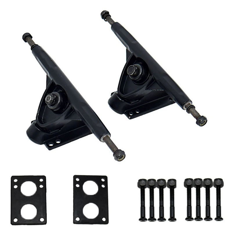 2Pcs Universal 7 Inch Adult Skateboard Bracket Skateboard Truck with Pad for Mini Cruiser Skateboard Longboard
2Pcs Universal 7 Inch Adult Skateboard Bracket Skateboard Truck with Pad for Mini Cruiser Skateboard Longboard