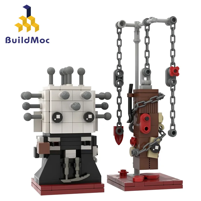Buildmoc Men on Black Heads Hannibal Demon Hellraiserrr Pinhead Movie Building Blocks Bricks Robot Toy Sets Gifts
Buildmoc Men on Black Heads Hannibal Demon Hellraiserrr Pinhead Movie Building Blocks Bricks Robot Toy Sets Gifts