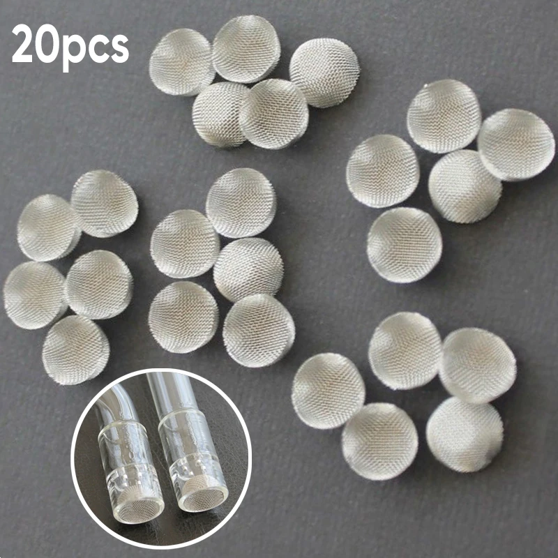 20pcs Straight Metal Gauze Screen Filters fits for Arizer Solo/ Air Glass Stems screening filter sheet Heavy Duty Mesh Filters
20pcs Straight Metal Gauze Screen Filters fits for Arizer Solo/ Air Glass Stems screening filter sheet Heavy Duty Mesh Filters
