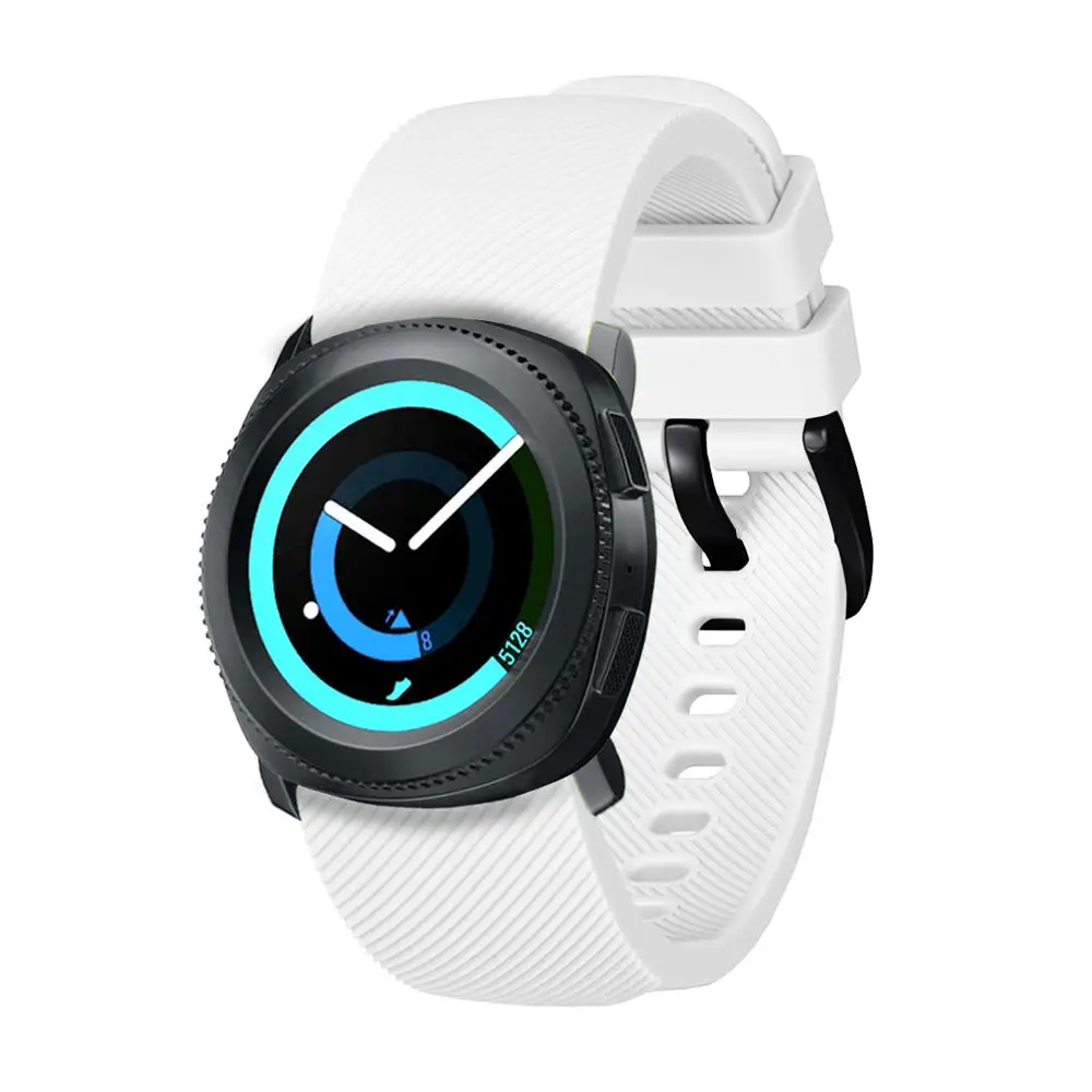 Ремешок BEHUA силиконовый для Samsung Gear Sport сменный браслет Amazfit BIP youth / GTS GTR 42 мм 20