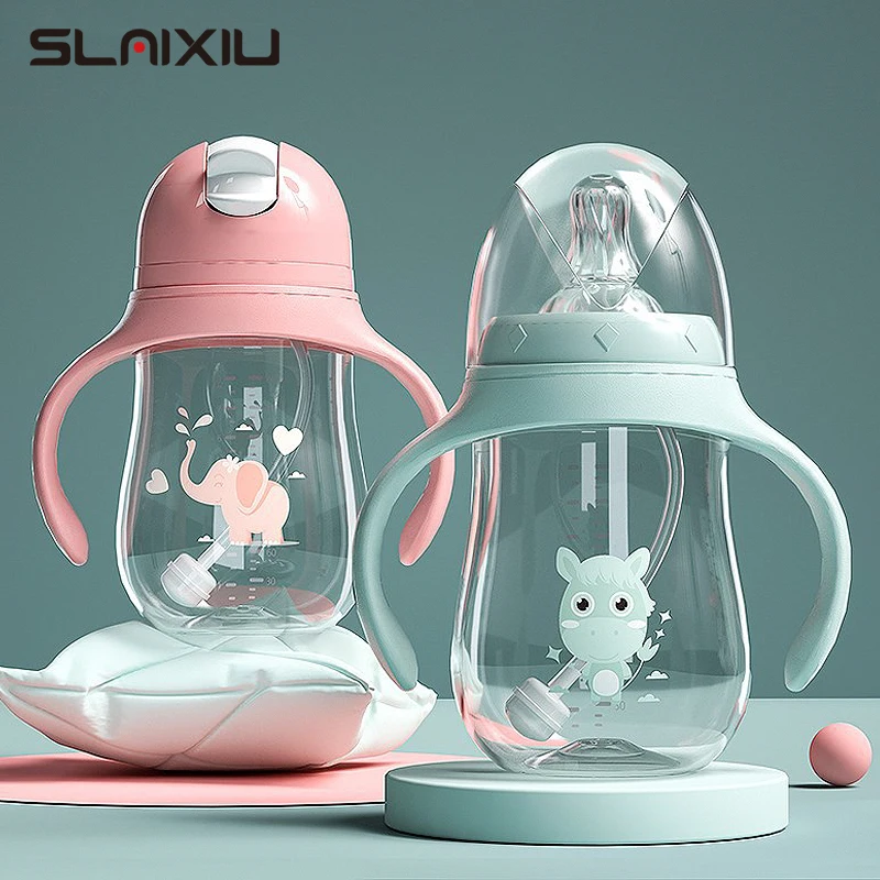 Baby bottles Drinking Cup Feeding Bottle Wide-Caliber Multifunctional Drinking Milk Drinking Water Dual-use Bottle BPA Free
Baby bottles Drinking Cup Feeding Bottle Wide-Caliber Multifunctional Drinking Milk Drinking Water Dual-use Bottle BPA Free